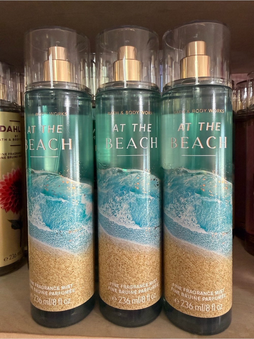 3 At The Beach Fragrance Mist by Bath & Body Works - Blue